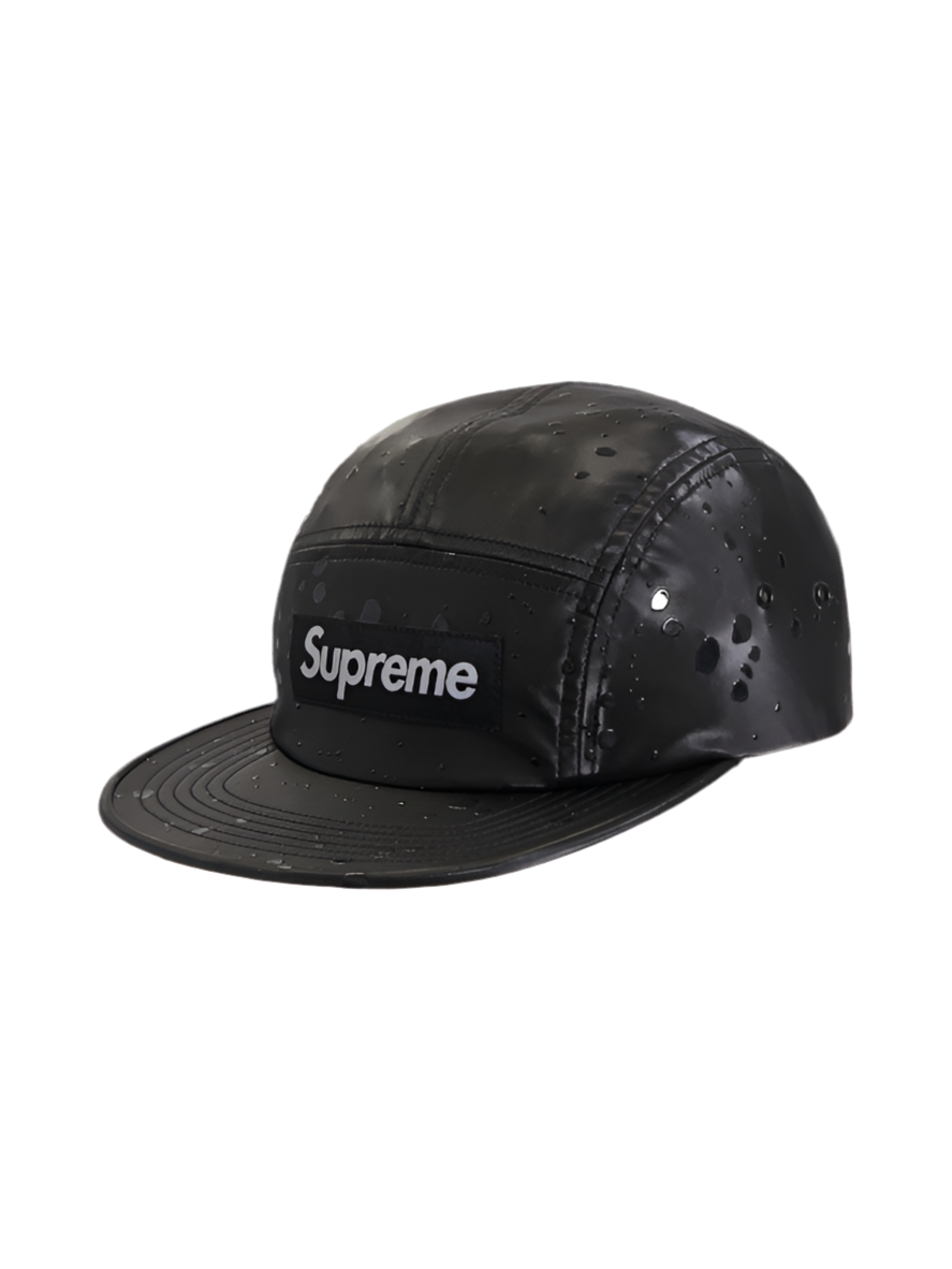 Supreme Splatter Camp Cap Black (SS19)