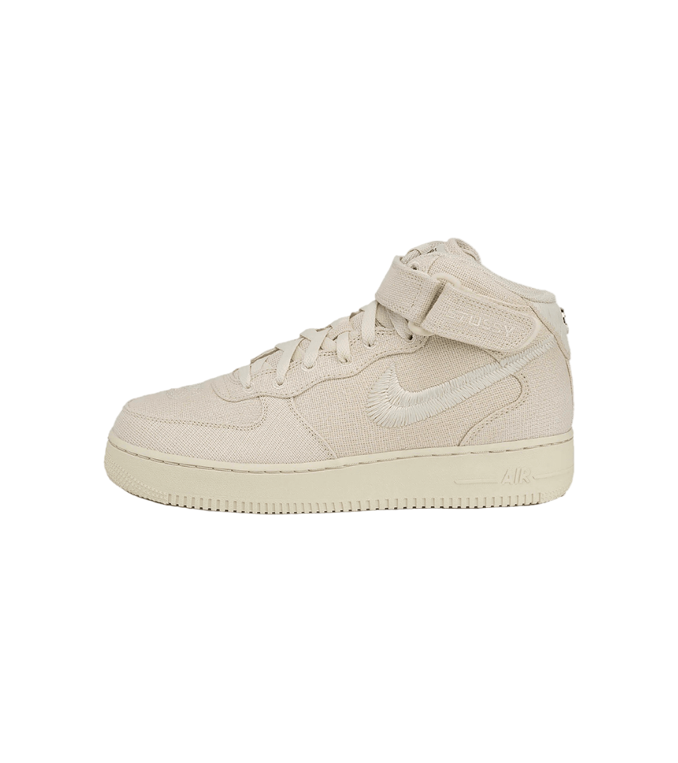 Nike Air Force 1 Mid x Stussy Hemp Fossil