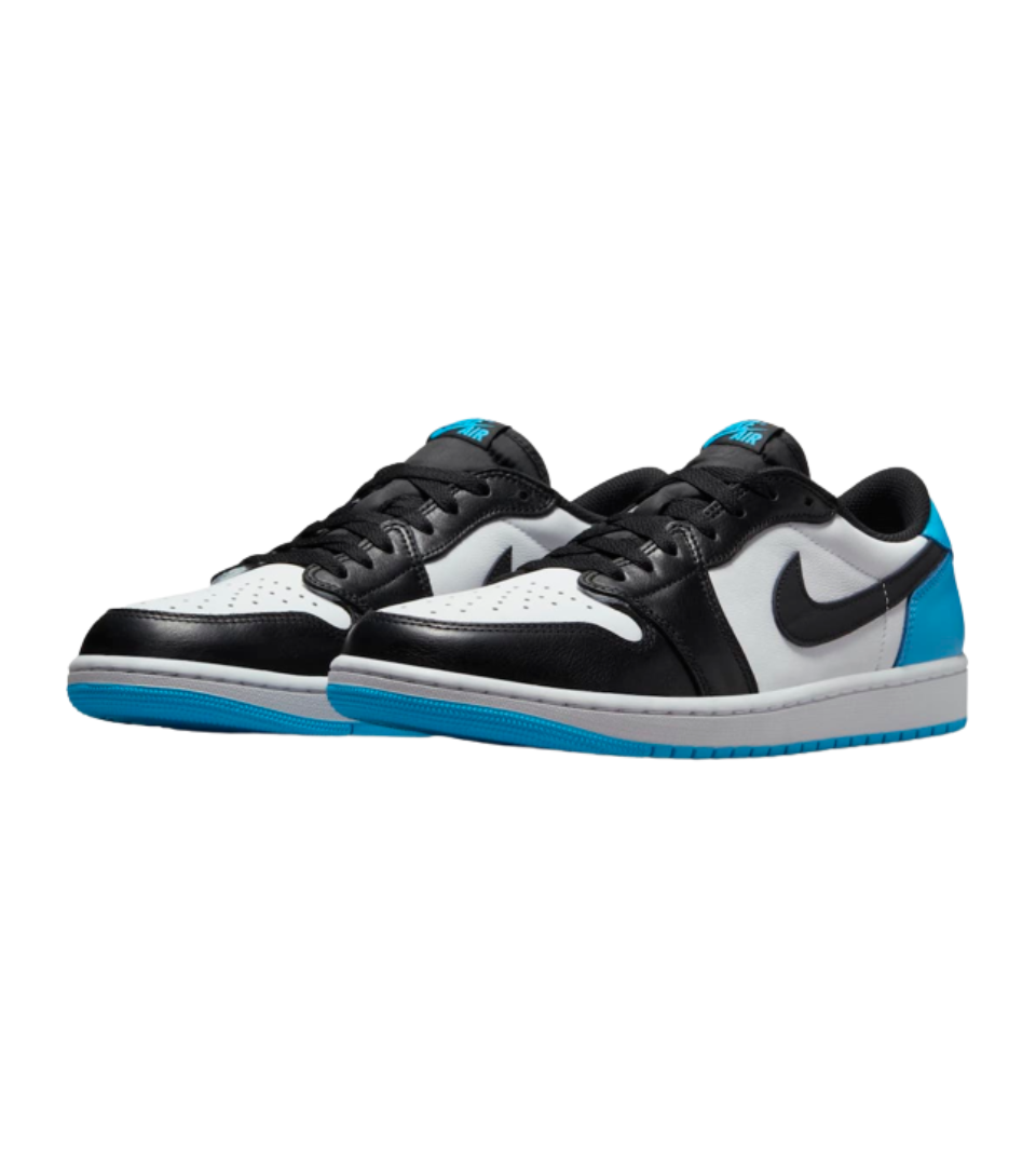 Air Jordan 1 Retro Low OG Black Dark Powder Blue