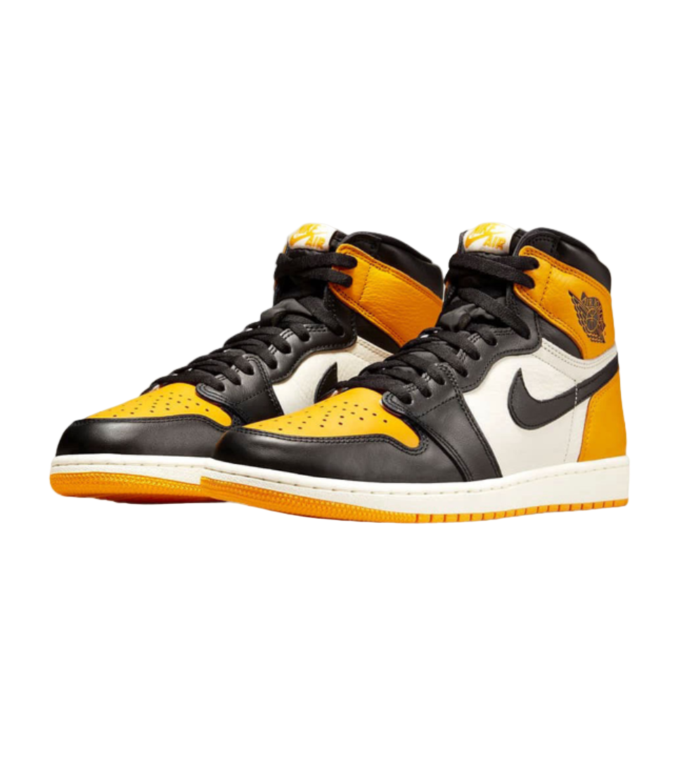 Air Jordan 1 Retro High OG Yellow Toe Taxi (GS)