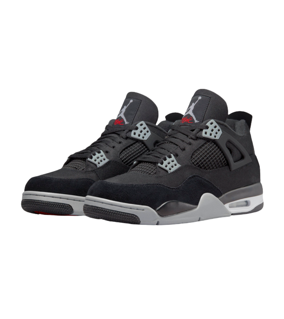 Air Jordan 4 Retro SE Black Canvas