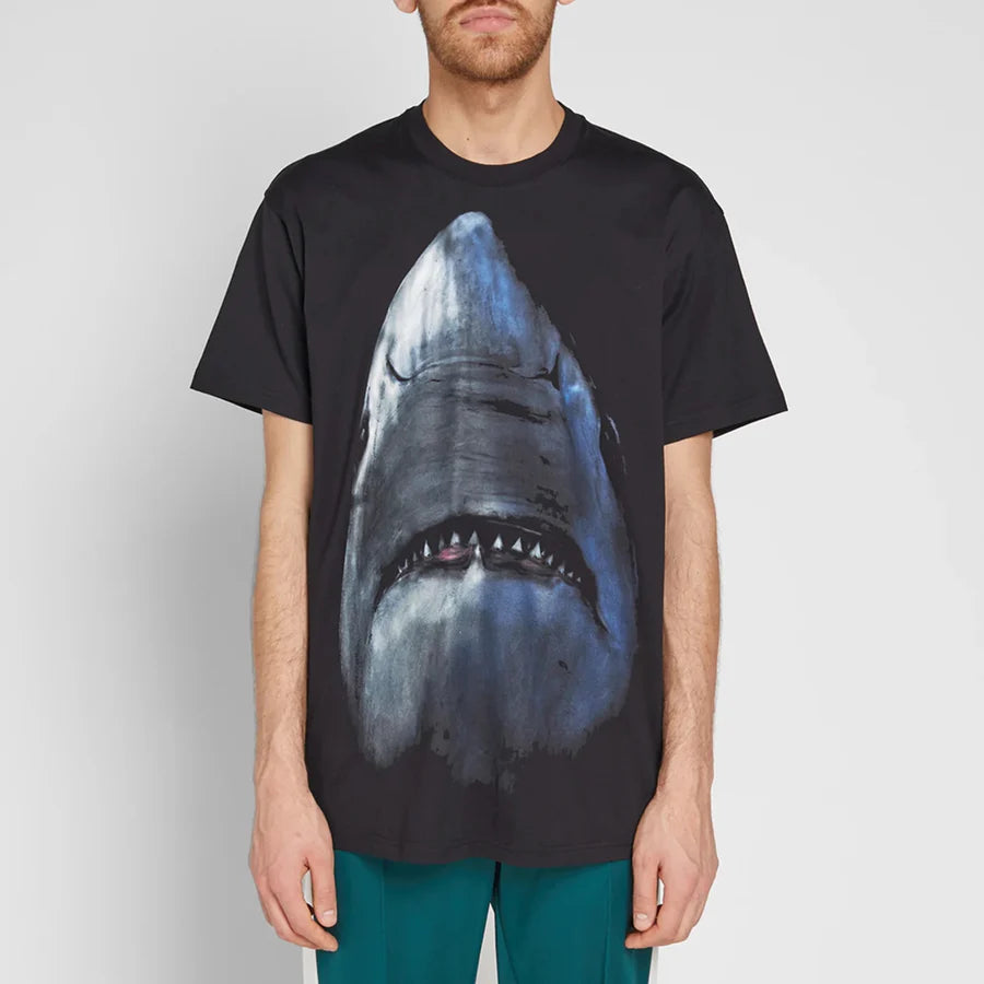 Givenchy Shark Printed T-Shirt Black Oversized Fit