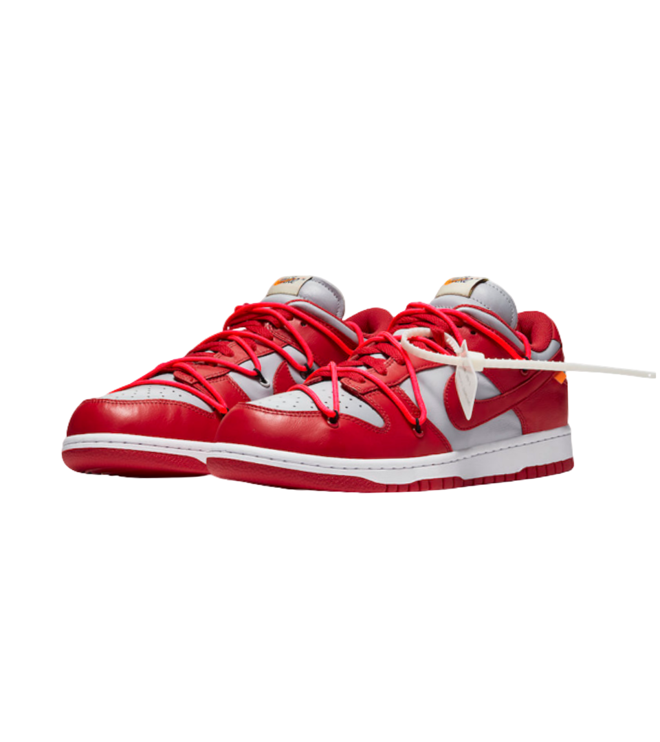 Nike Dunk Low x Off-White University Red