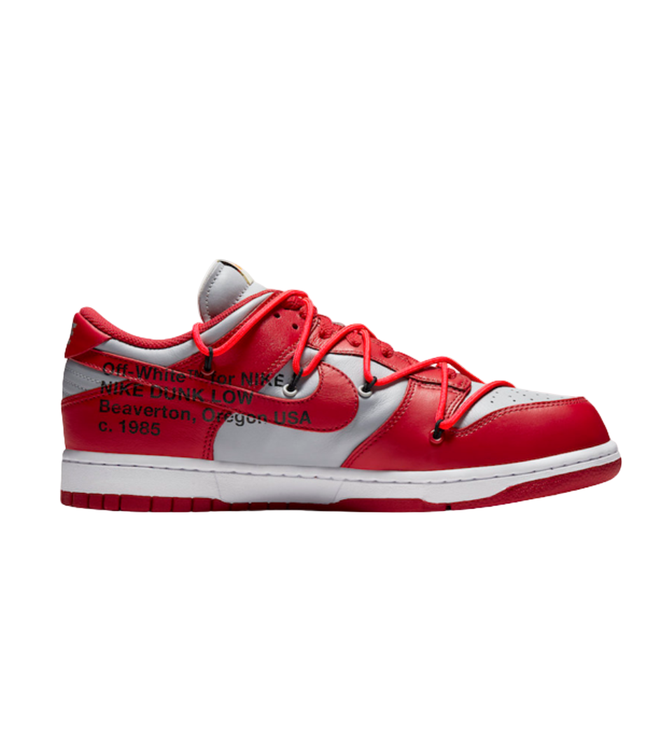 Nike Dunk Low x Off-White University Red