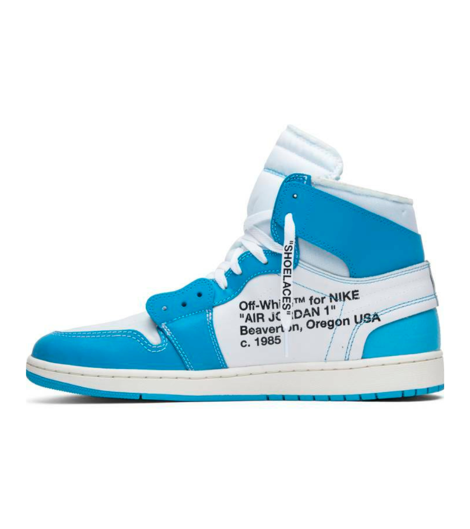 Air Jordan 1 Retro High Off-White University Blue