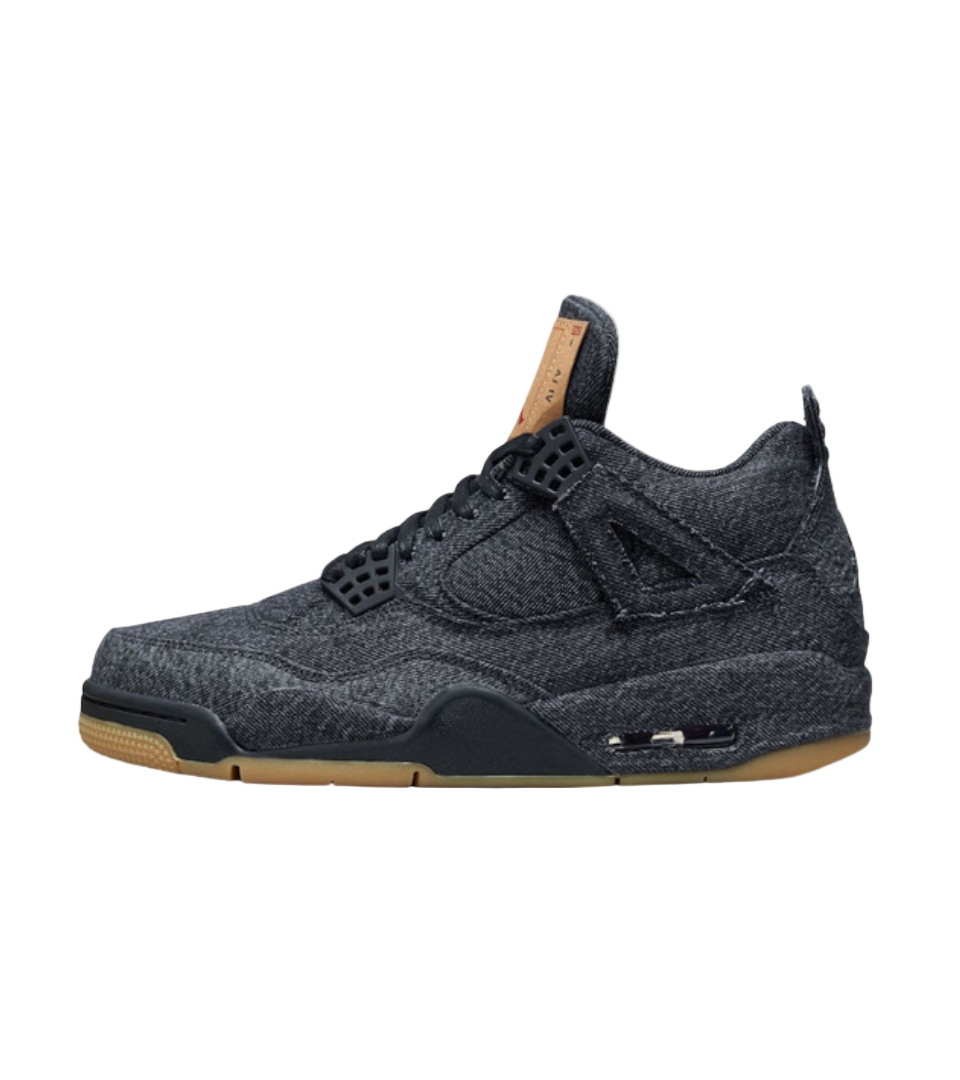 Air Jordan 4 Retro Levi's Black (Levi's Tag)