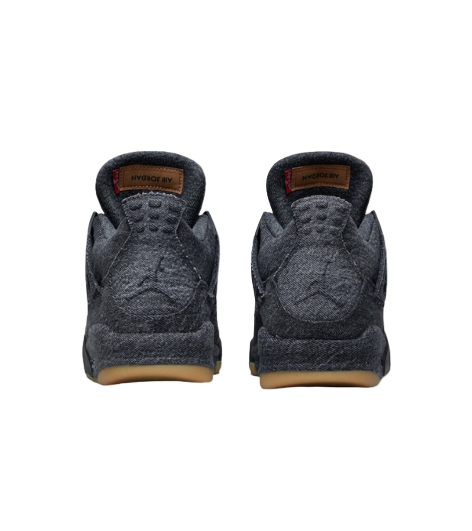 Air Jordan 4 Retro Levi's Black (Levi's Tag)