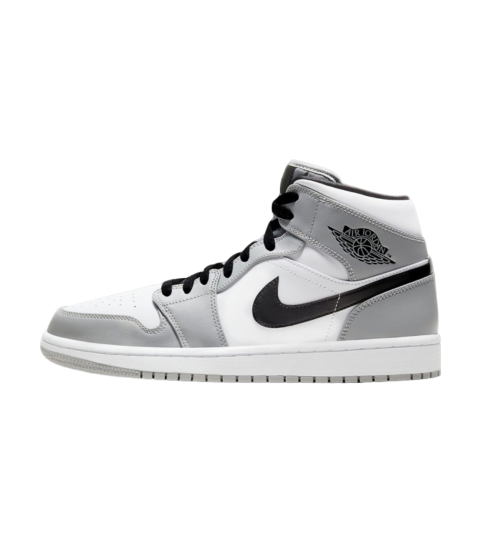 Air Jordan 1 Mid Light Smoke Grey