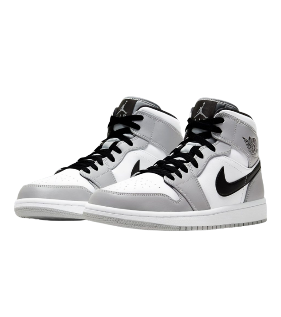 Air Jordan 1 Mid Light Smoke Grey