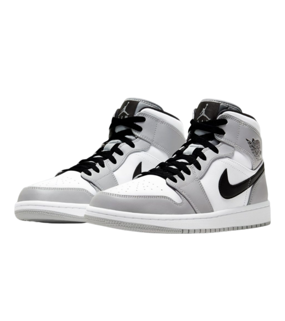 Air Jordan 1 Mid Light Smoke Grey