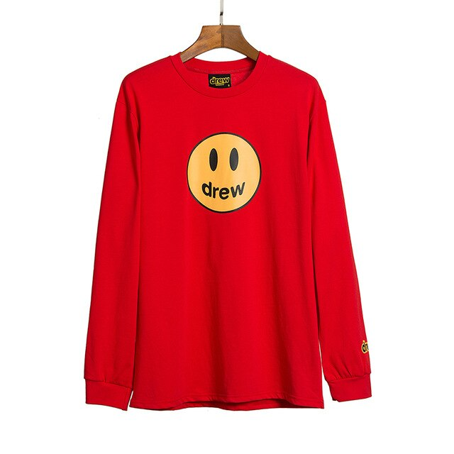 Drew House Mascot LS Tee Red
