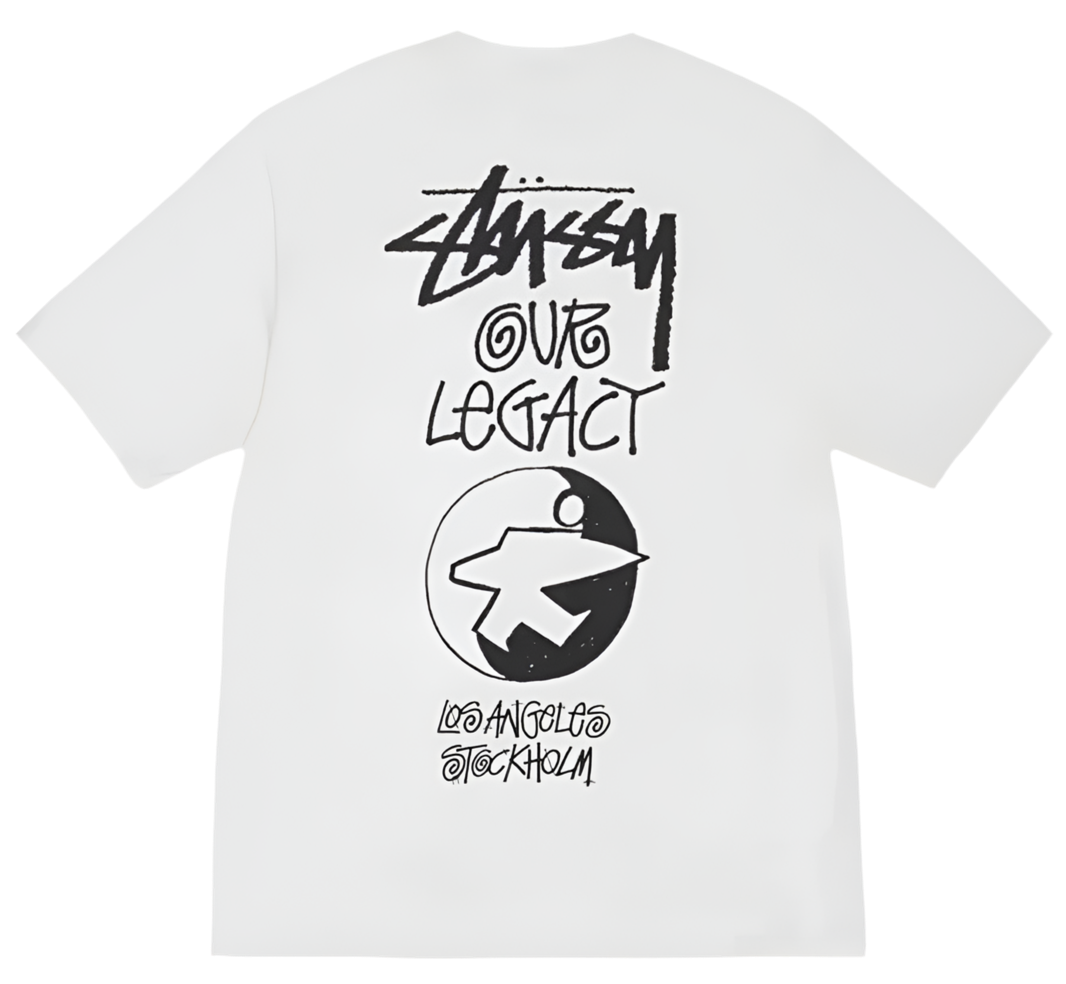 Stüssy x Our Legacy Surfman Tee White (SS21)