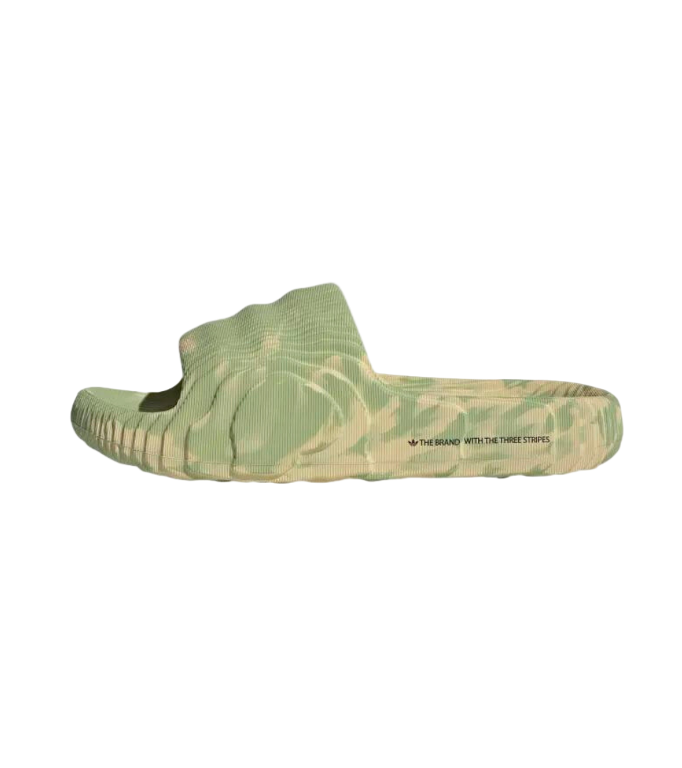 Adidas Adilette 22 Slides Green Sand