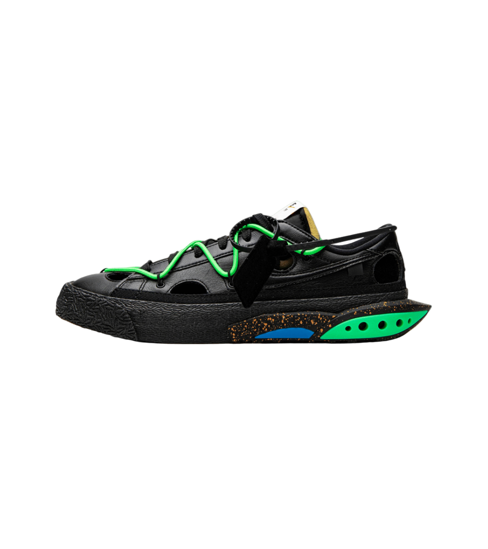 Nike Blazer Low Off-White Black Electro Green