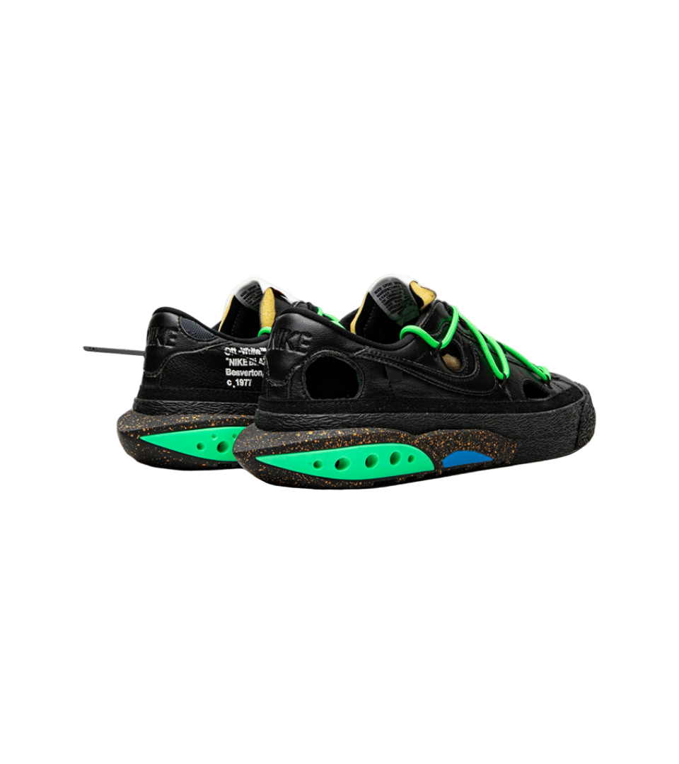 Nike Blazer Low Off-White Black Electro Green