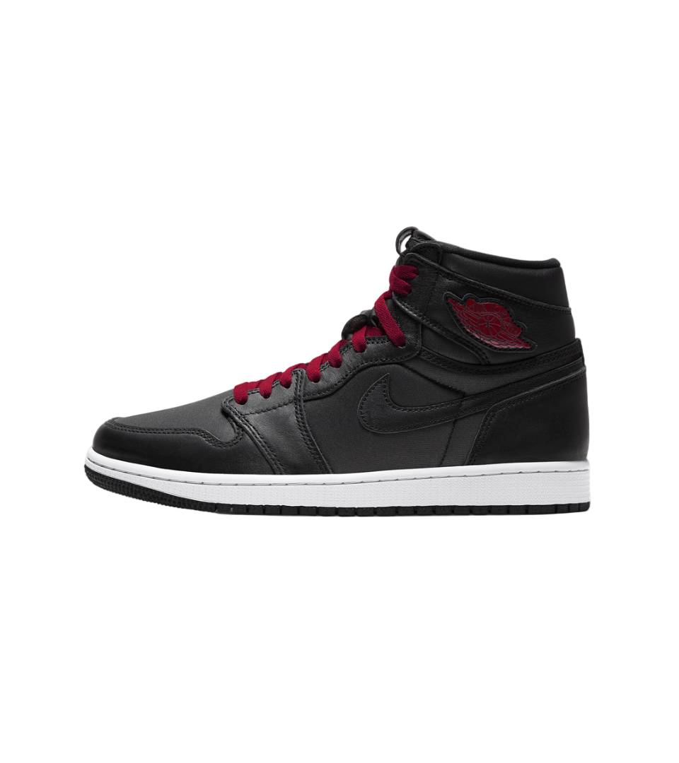 Air Jordan 1 Retro High ‘Black Satin Gym Red’