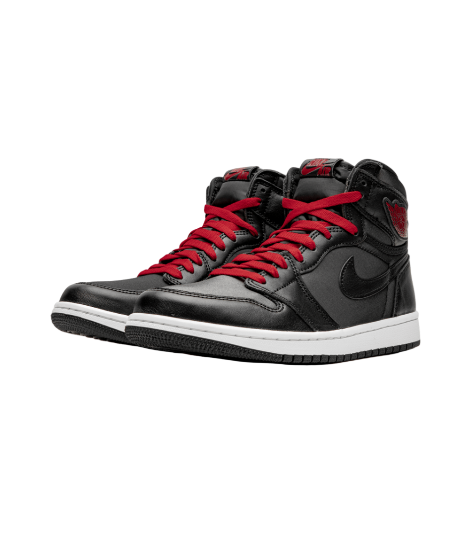 Air Jordan 1 Retro High ‘Black Satin Gym Red’