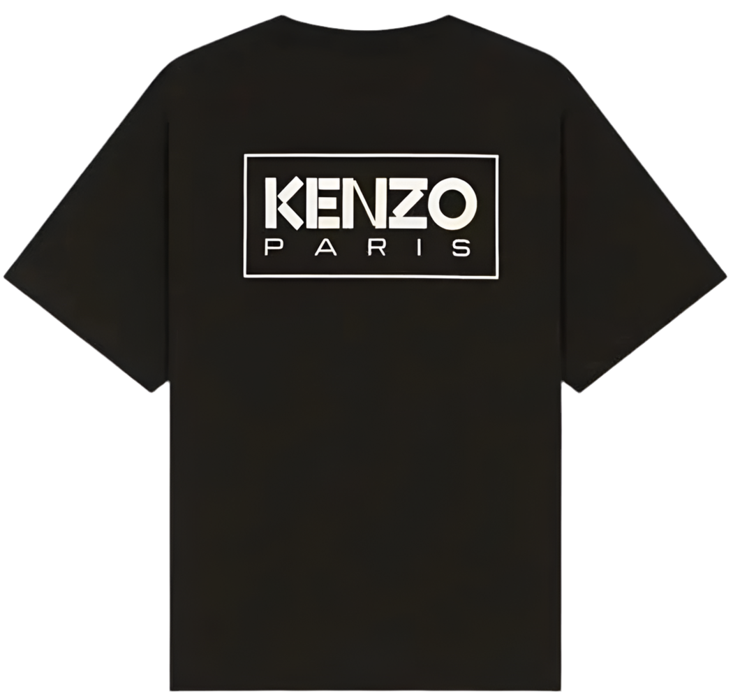 Kenzo Paris Oversized T-Shirt Black