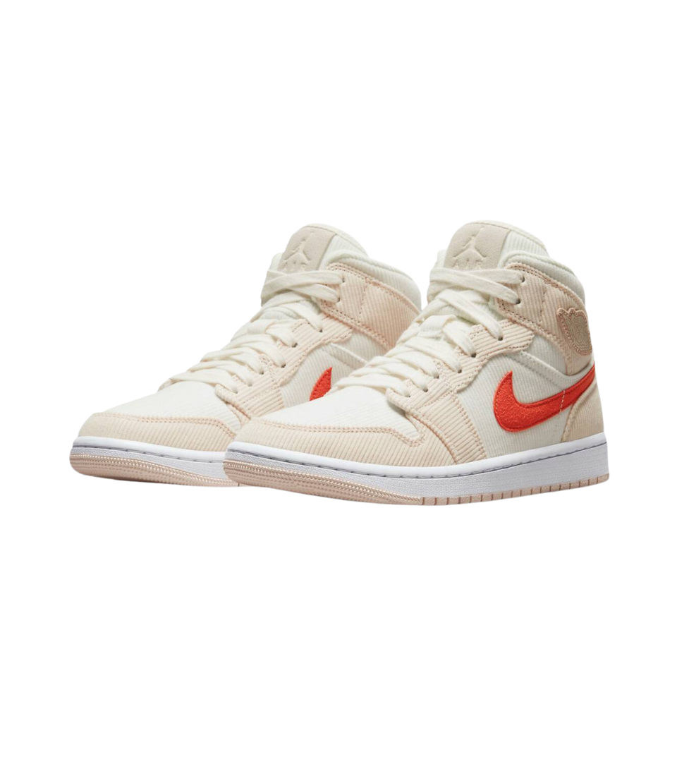 Air Jordan 1 Mid SE Corduroy Sail