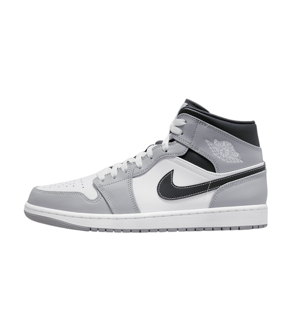 Air Jordan 1 Mid Light Smoke Grey Anthracite