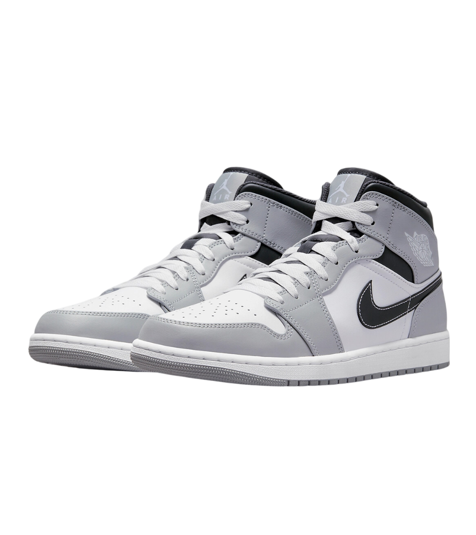 Air Jordan 1 Mid Light Smoke Grey Anthracite