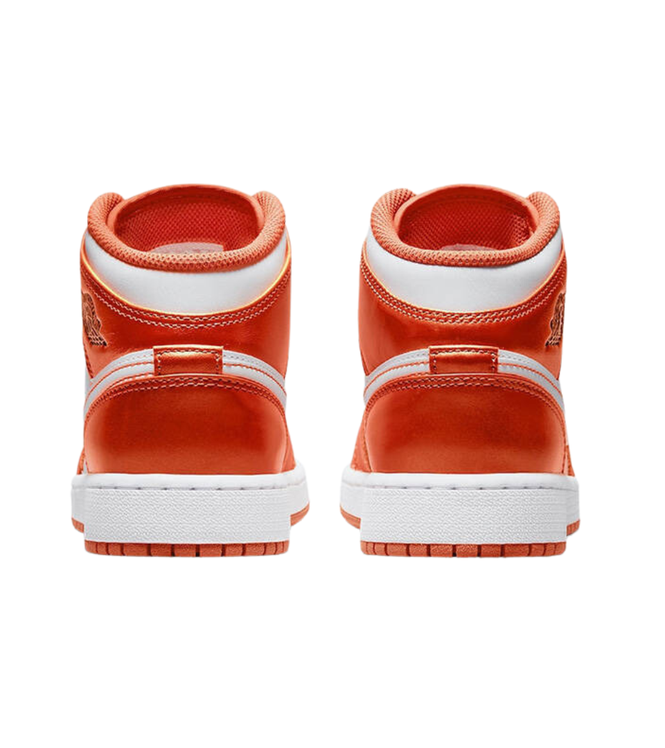 Air Jordan 1 Mid Metallic Orange