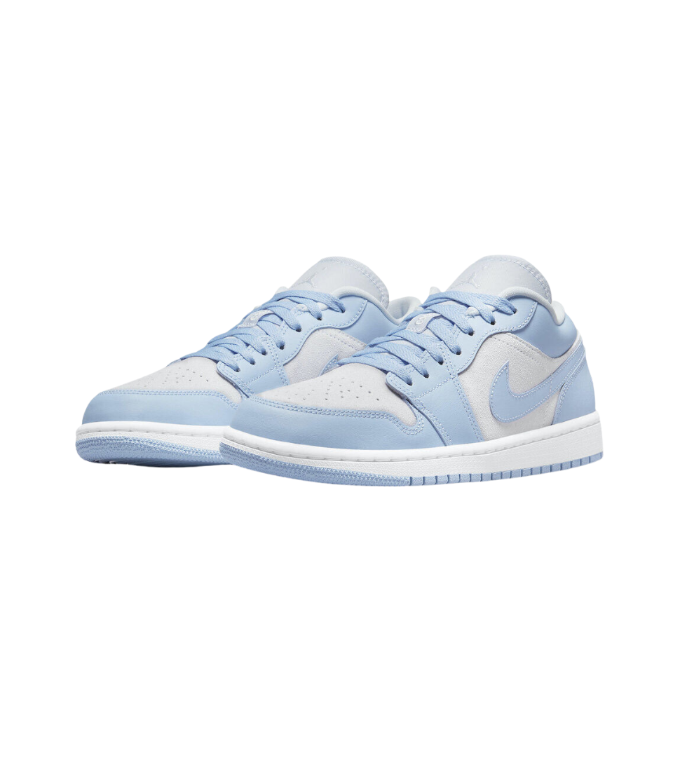 Air Jordan 1 Low University Blue Football Grey (W)