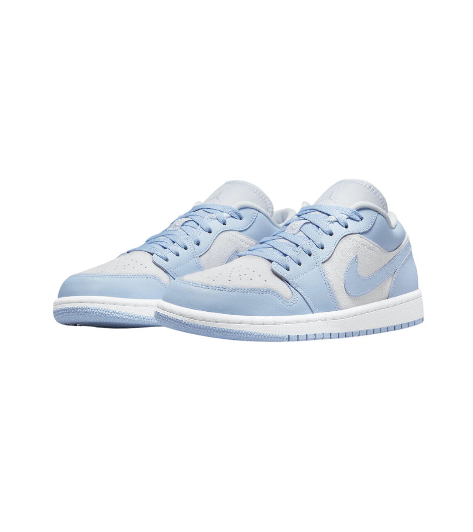Air Jordan 1 Low University Blue Football Grey (W)