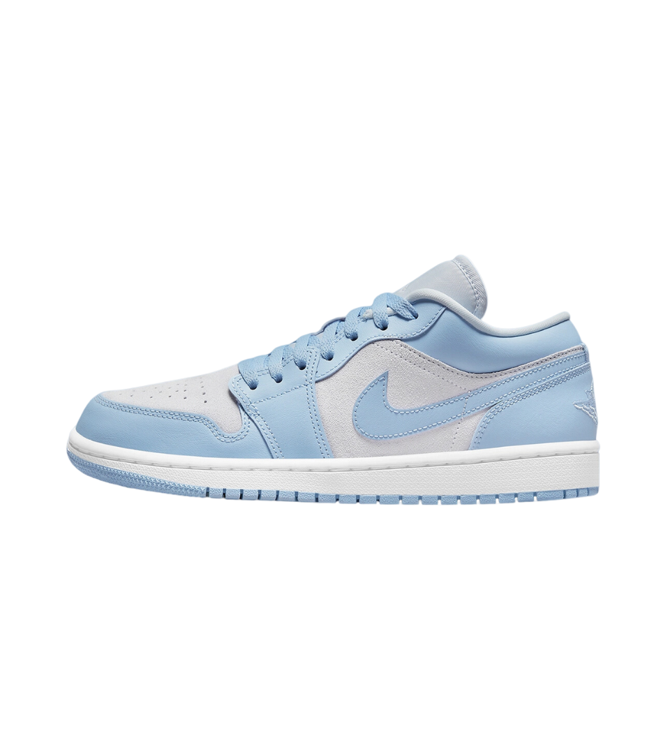 Air Jordan 1 Low University Blue Football Grey (W)