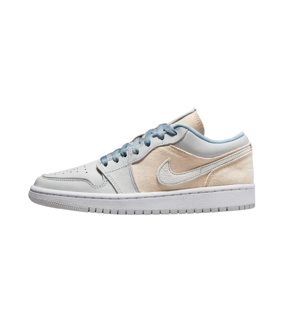 Air Jordan 1 Low Canvas Grey Cream (W)