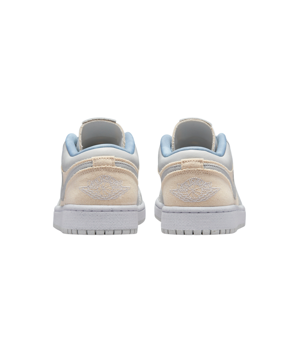 Air Jordan 1 Low Canvas Grey Cream (W)