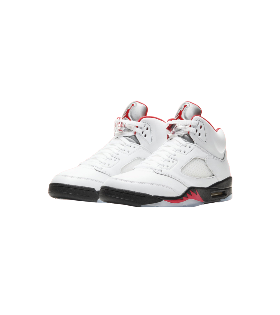 Air Jordan 5 Retro Fire Red Silver Tongue (2020)