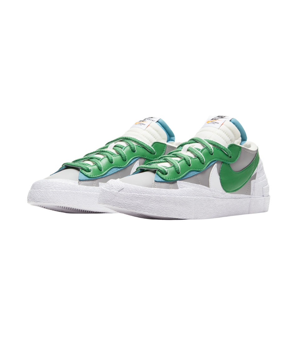 Nike Blazer Low sacai Medium Grey Classic Green