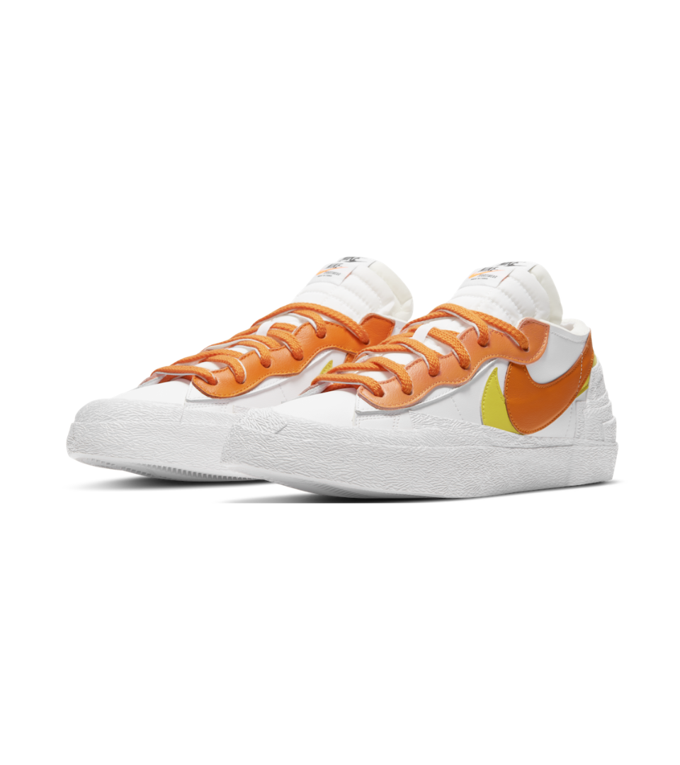 Nike Blazer Low sacai White Magma Orange