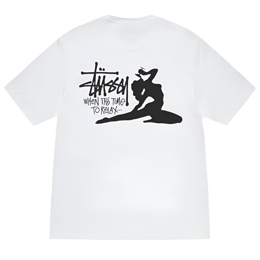 Stüssy Relax Tee White