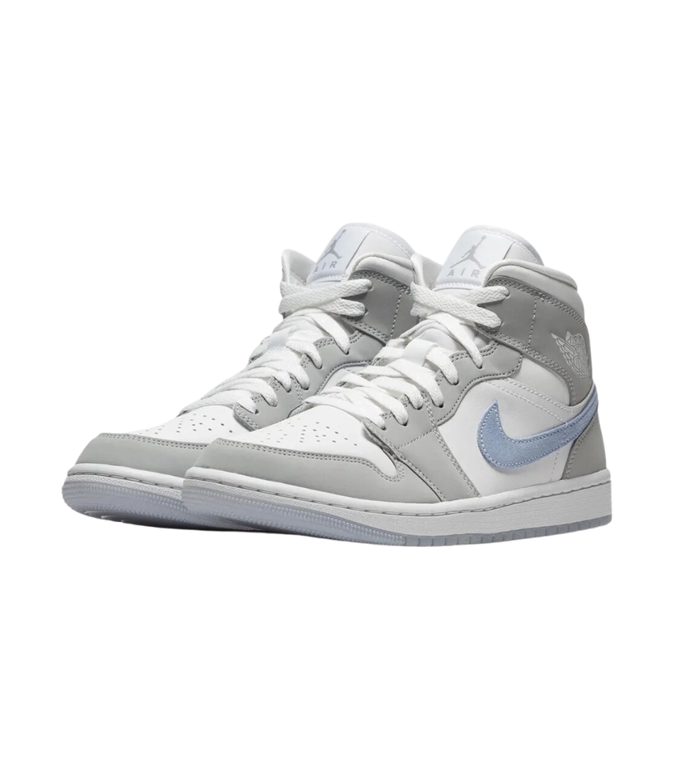 Air Jordan 1 Mid ‘Wolf Grey Aluminum’ (W)