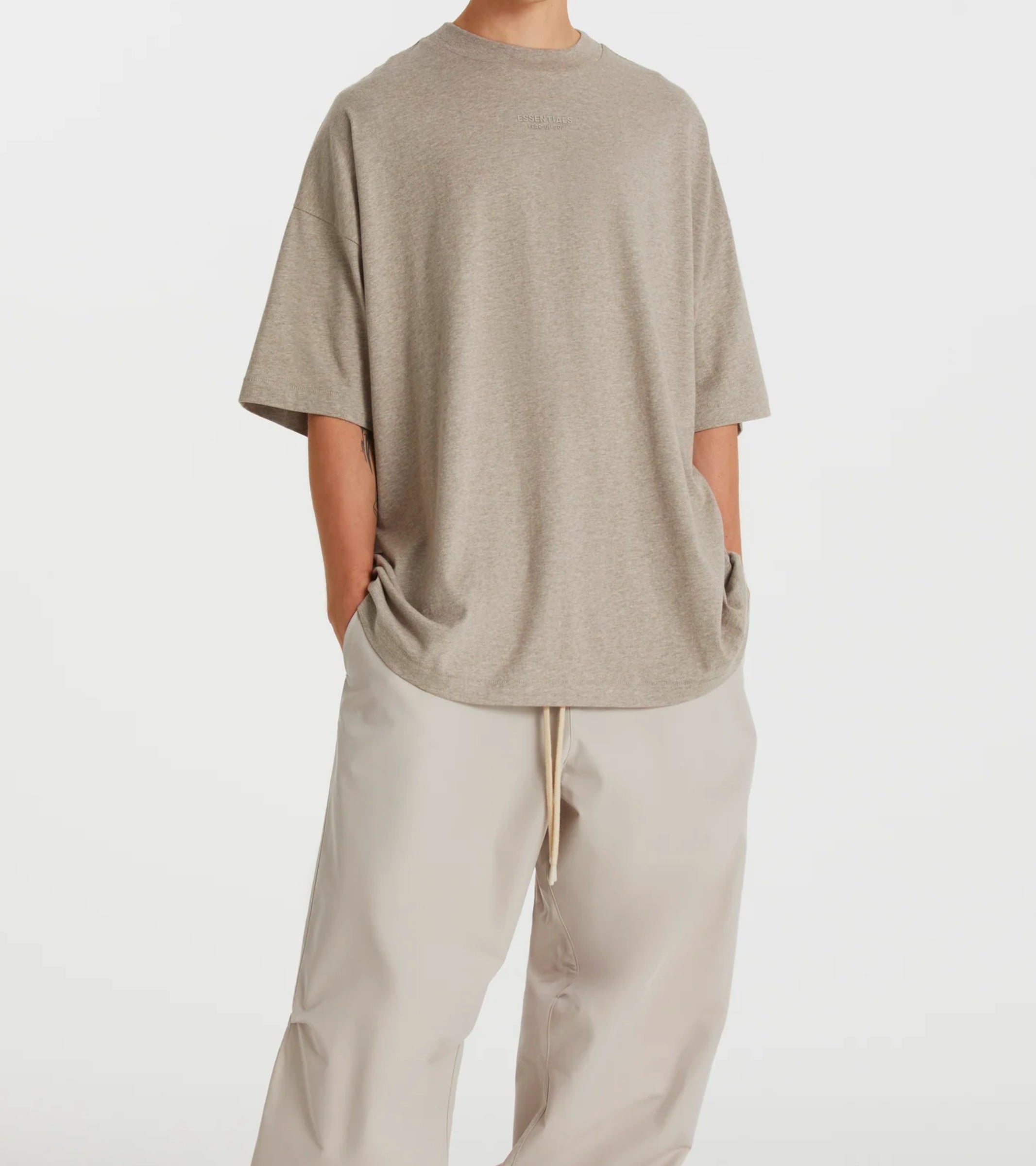 Fear of God Essentials Core T-Shirt Core Heather (FW23)