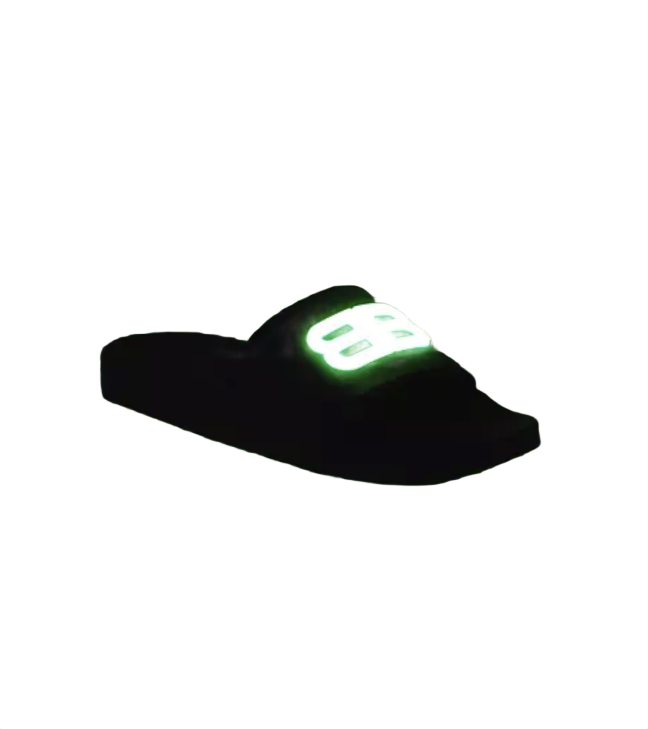 Balenciaga Pool Slides 3D BB Glow Logo