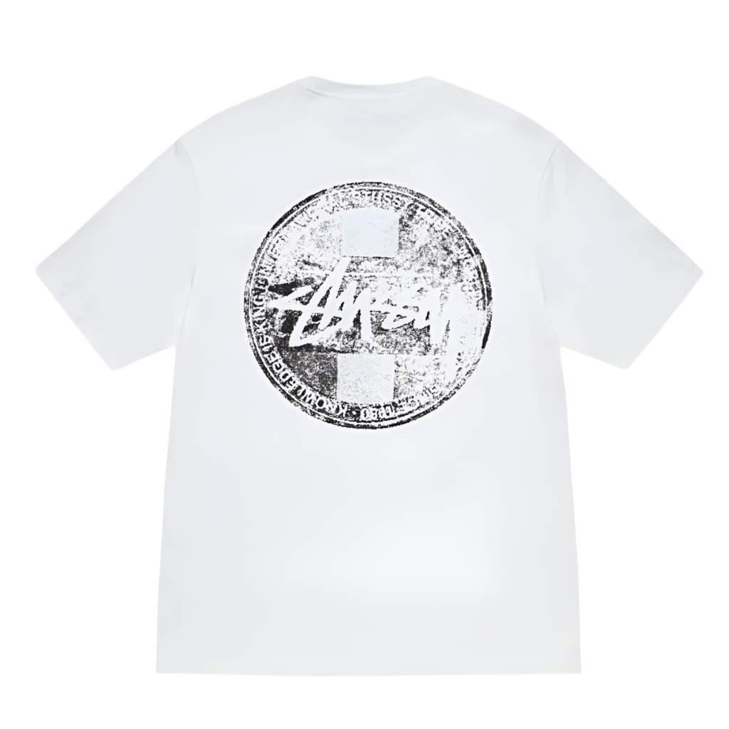 Stüssy Dot Stamp Tee White (SS24)