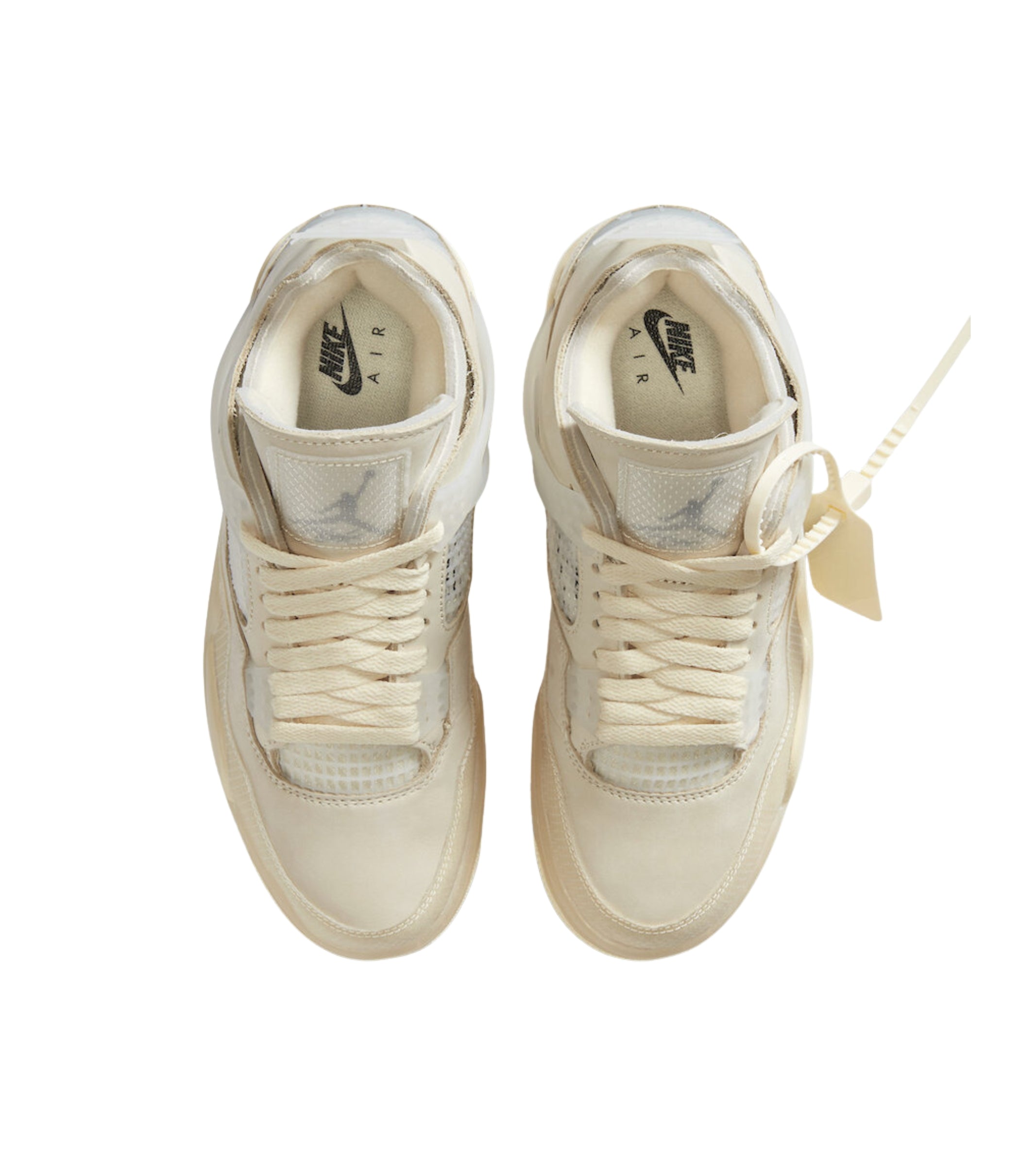 Air Jordan 4 Retro x Off-White Sail (W)