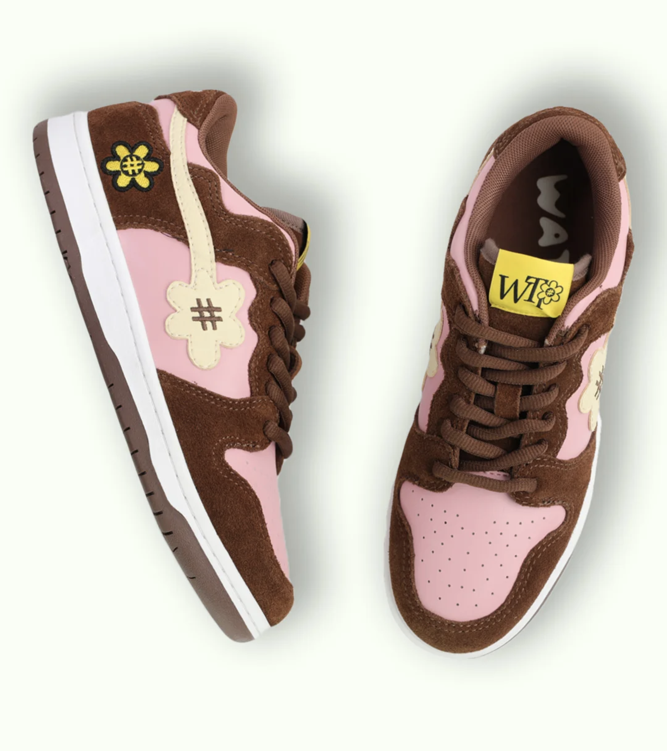 Water The Plant "Cotton Candy" Dream Kicks | Pink Brown