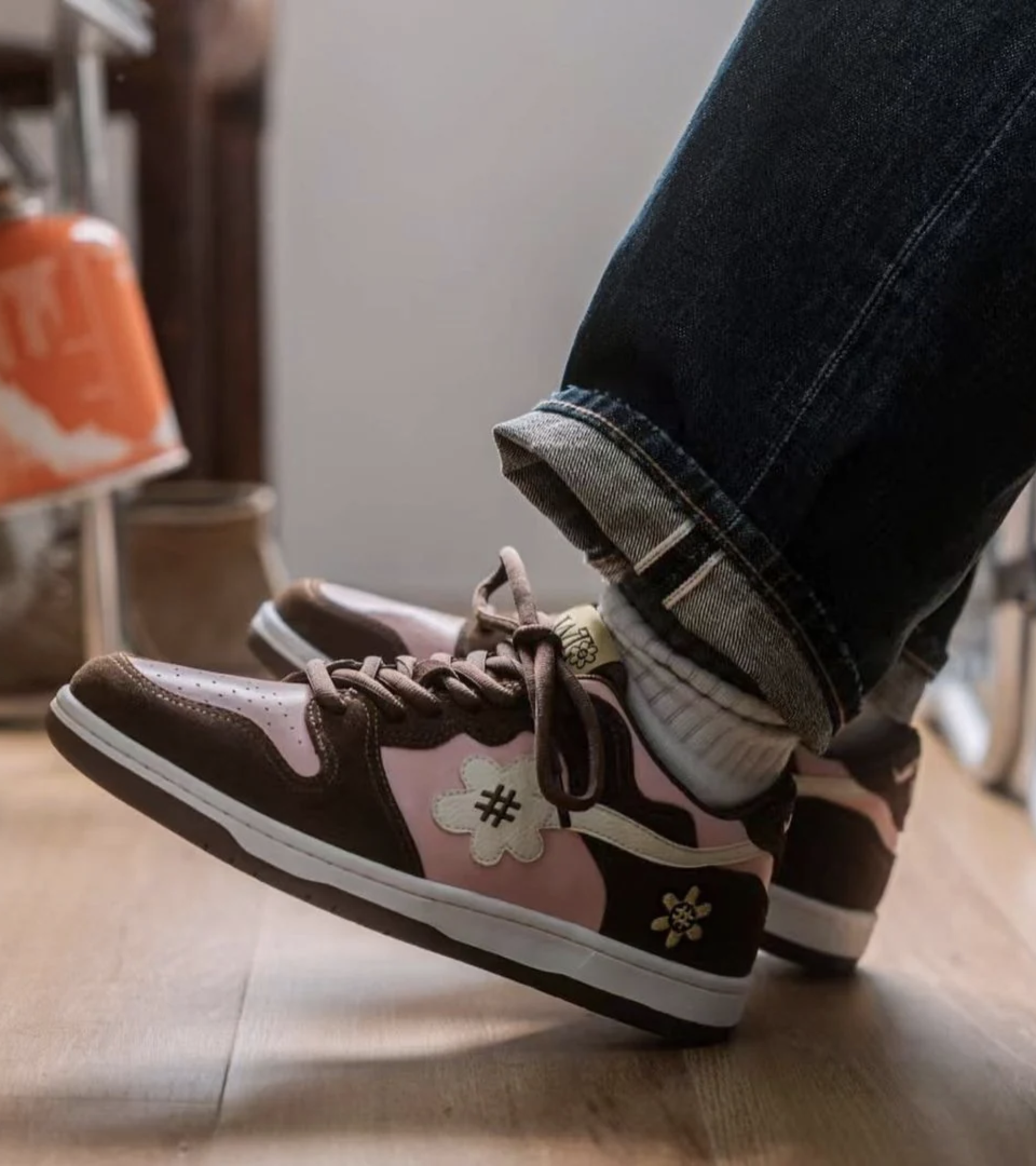 Water The Plant "Cotton Candy" Dream Kicks | Pink Brown