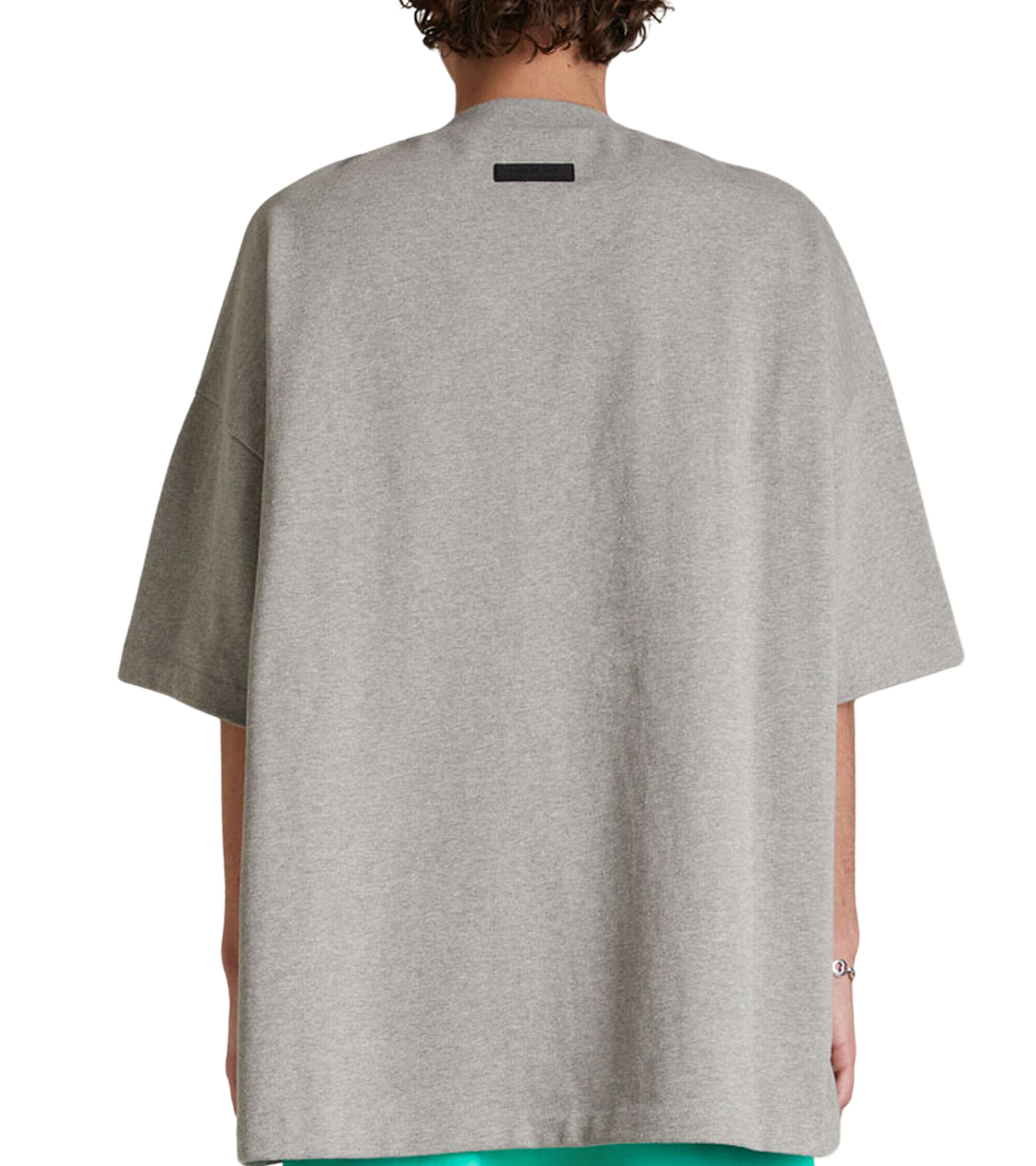 Fear of God Essentials Heavy Jersey SS Tee Dark Heather Oatmeal (FW23)