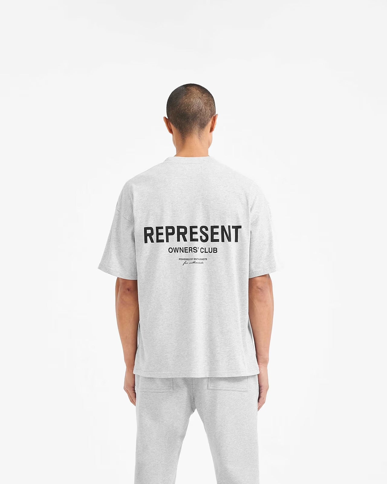 Represent Owners Club T-Shirt Ash Grey