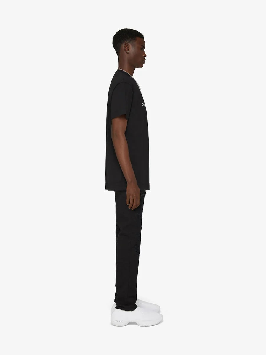 Givenchy Reverse T-Shirt Black Oversized Fit
