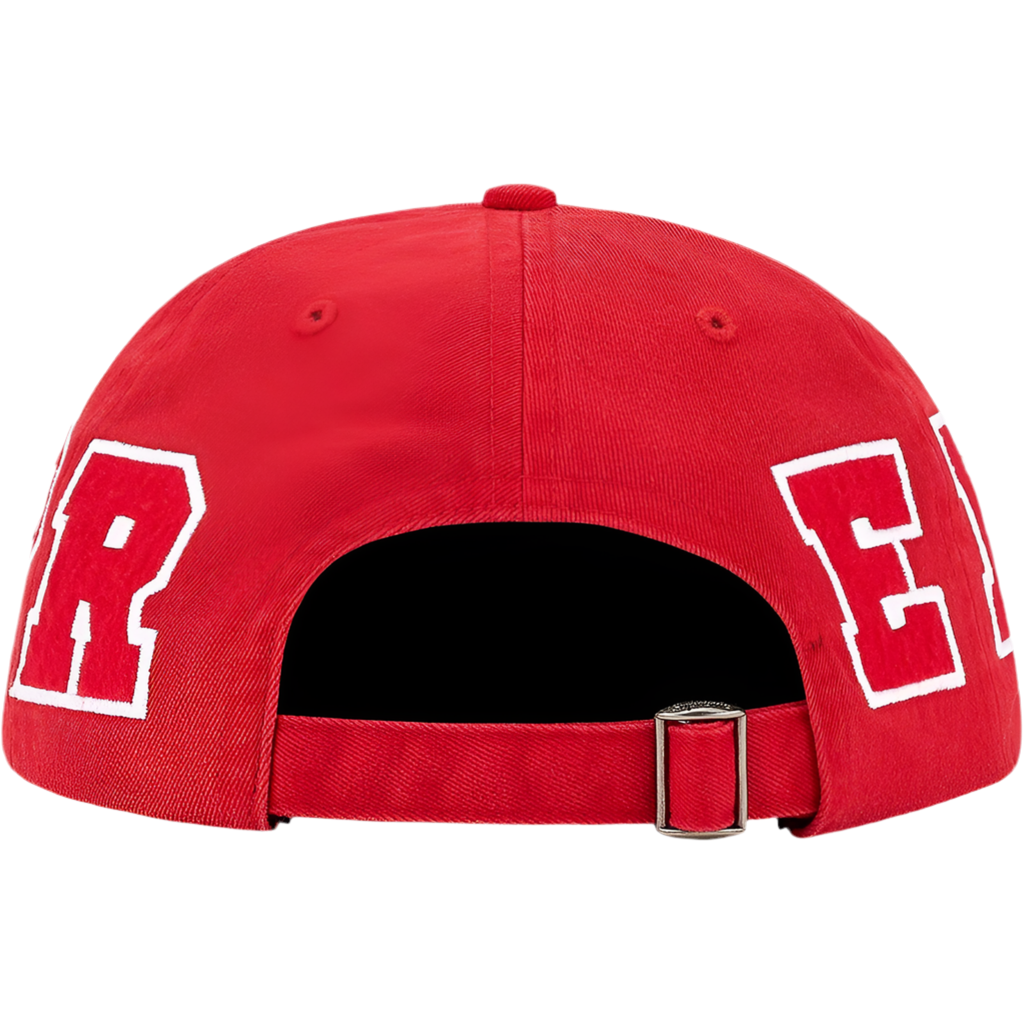 Supreme Spellout 6-Panel Red (SS21)