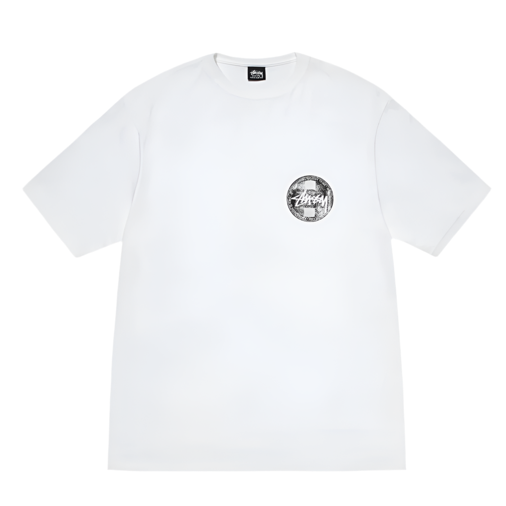 Stüssy Dot Stamp Tee White (SS24)