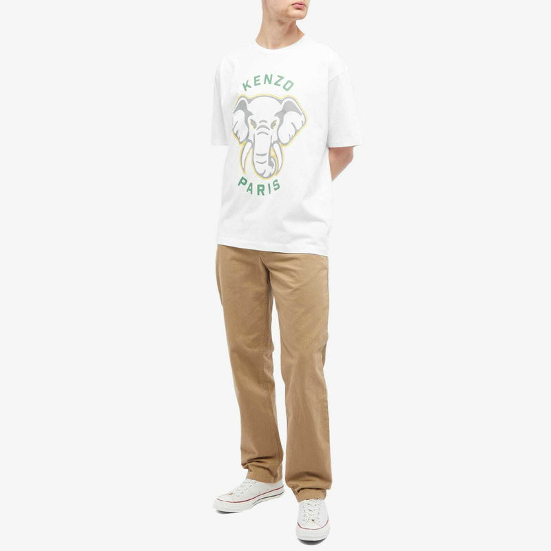 Kenzo Elephant Oversized T-Shirt White