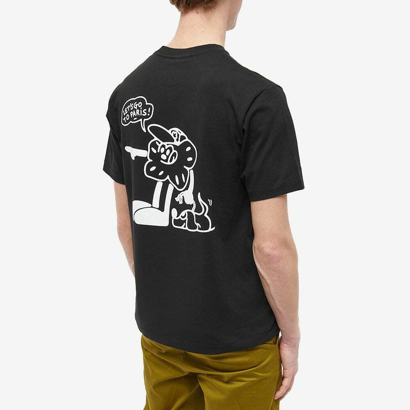 Kenzo Boke Boy Travels Classic T-Shirt Black