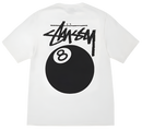 Stüssy 8 Ball Pigment Dyed Tee White (SS24)